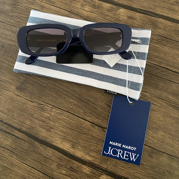 J. Crew Biarritz Slim Acetate Sunglasses By Marie Marot x J. Crew - Picture 8 of 11